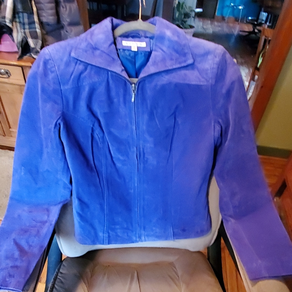 Blue Suede Jacket - image 1